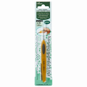 Clover Crochet hook soft touch 1 mm