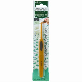 Clover Häkelnadel Soft Touch 3 mm