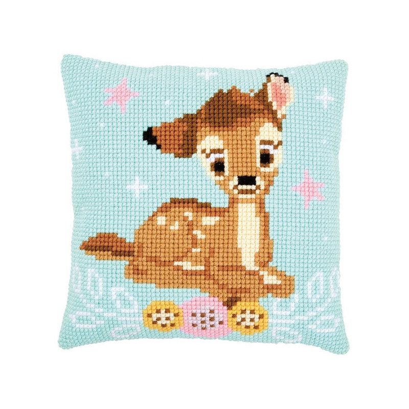 Cross stitch cushion kit Disney Bambi