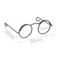 Lunettes Pour Amigurumis 5 cm noir