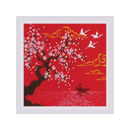 Embroidery kit Under Heaven. Lake
