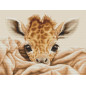 Borduurpakket Baby giraffe