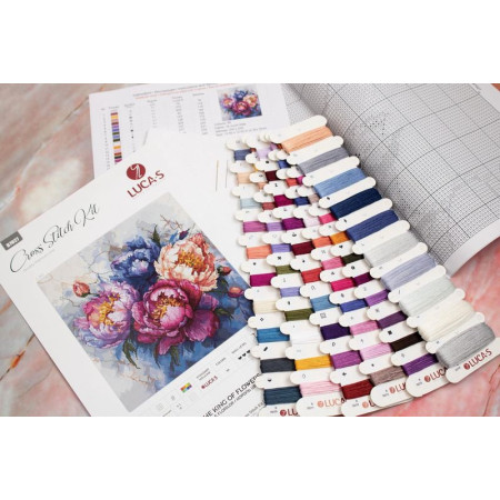 Embroidery kit King of flowers
