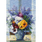 Borduurpakket Boeket viooltjes Borduurpakket Boeket viooltjes