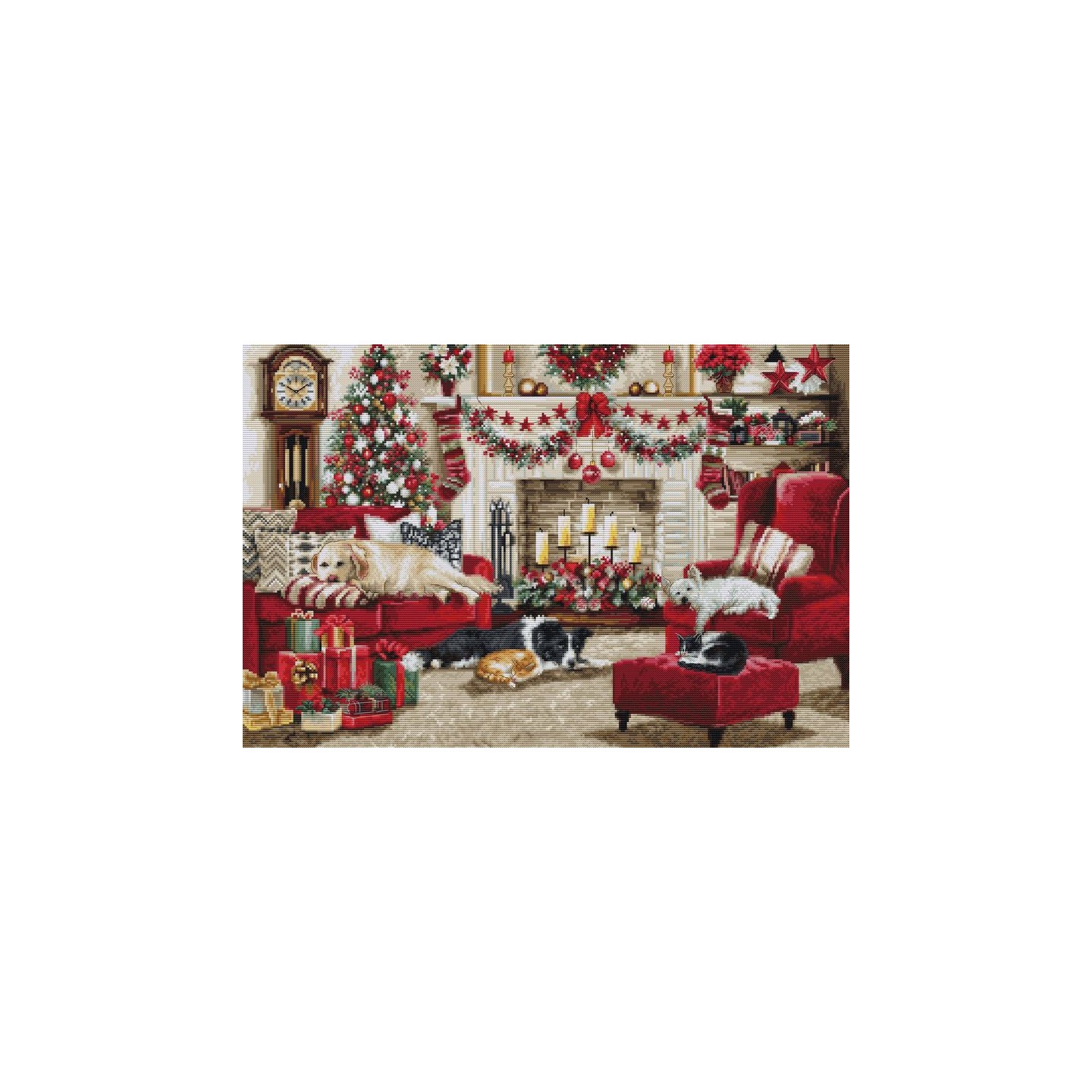 Luca-S Embroidery kit Pets Interior