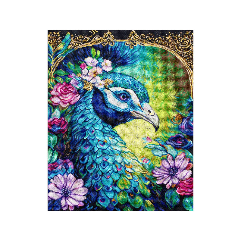 Borduurpakket Proud Cerulean Borduurpakket Proud Cerulean