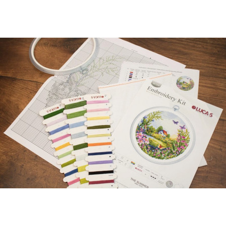 Stickset Sommer