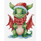 Kit de broderie Le dragon heureux