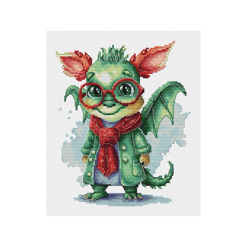 Embroidery kit The Elegant Dragon