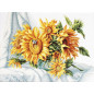 Borduurpakket zonnebloemen 2 Borduurpakket zonnebloemen 2