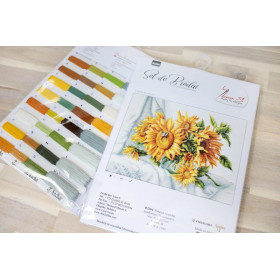 Luca-S Embroidery kit Sunflowers