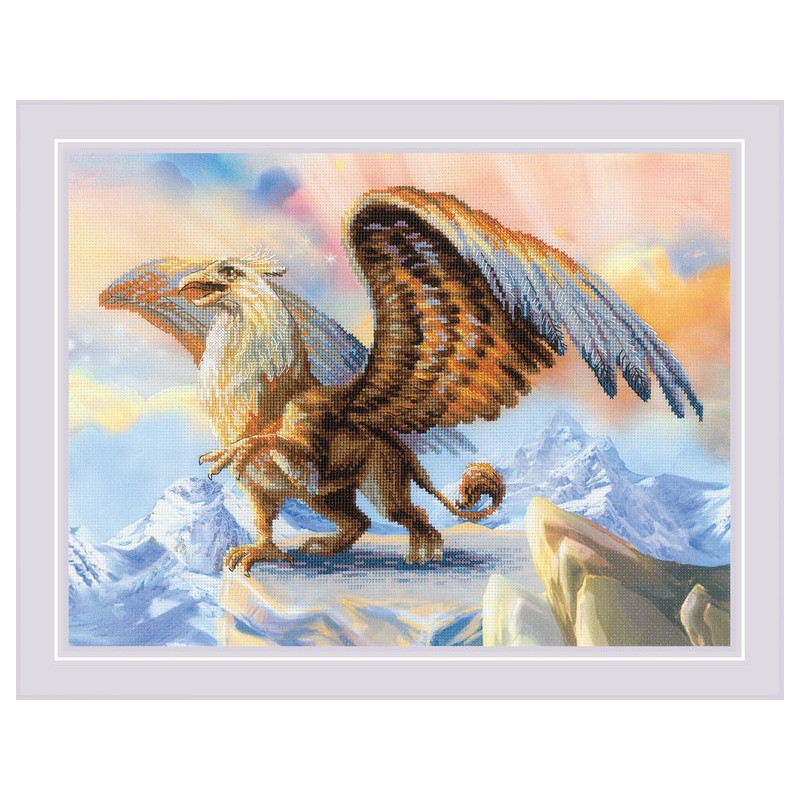 Embroidery kit Griffin Embroidery kit Griffin