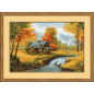 Embroidery kit Autumn View Embroidery kit Autumn View