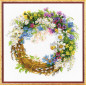 Kit de broderie Couronne de cerisier des oiseaux Kit de broderie Couronne de cerisier des oiseaux