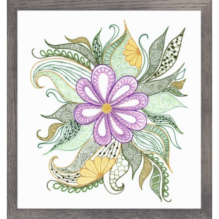 Riolis Kit de broderie Belle fleur