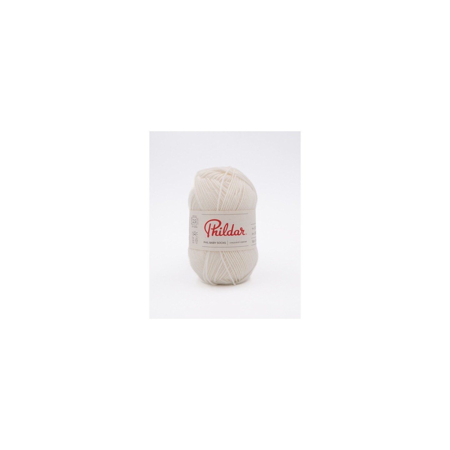Breiwol Phildar Phil Baby + Socks Ecru
