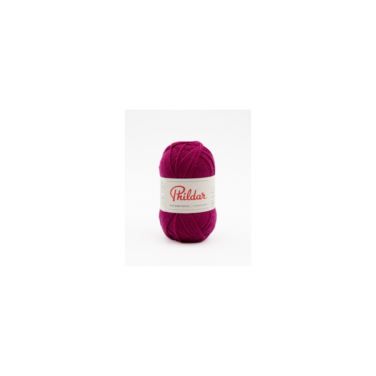 Phil Baby + Socks Magenta