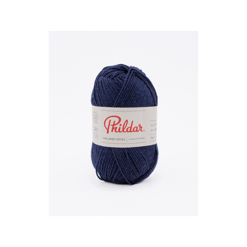 Phil Baby + Socks Marine