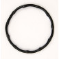 Bag handles bamboo black 15 cm