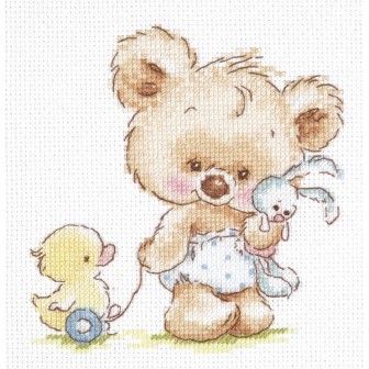 Embroidery kit My Toys