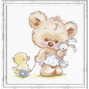 Embroidery kit My Toys