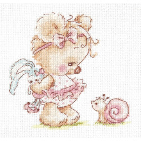 Embroidery kit I'm Friends with You!