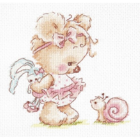 Embroidery kit I'm Friends with You!