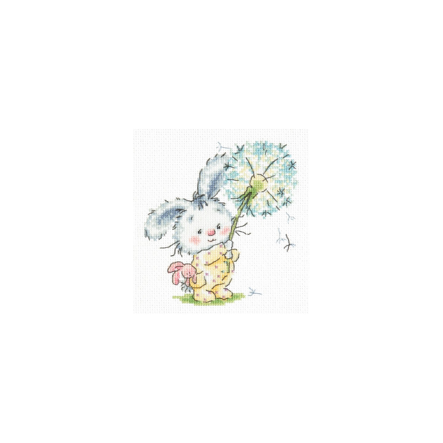 Embroidery kit Bunny and Dandelion
