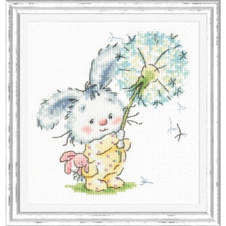 Embroidery kit Bunny and Dandelion