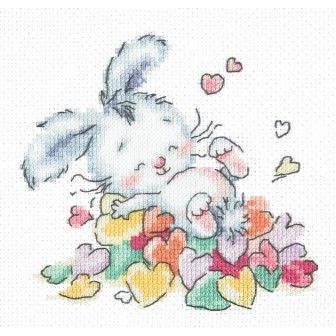 Embroidery kit Bathed in Love