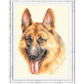 Embroidery kit German Shepherd