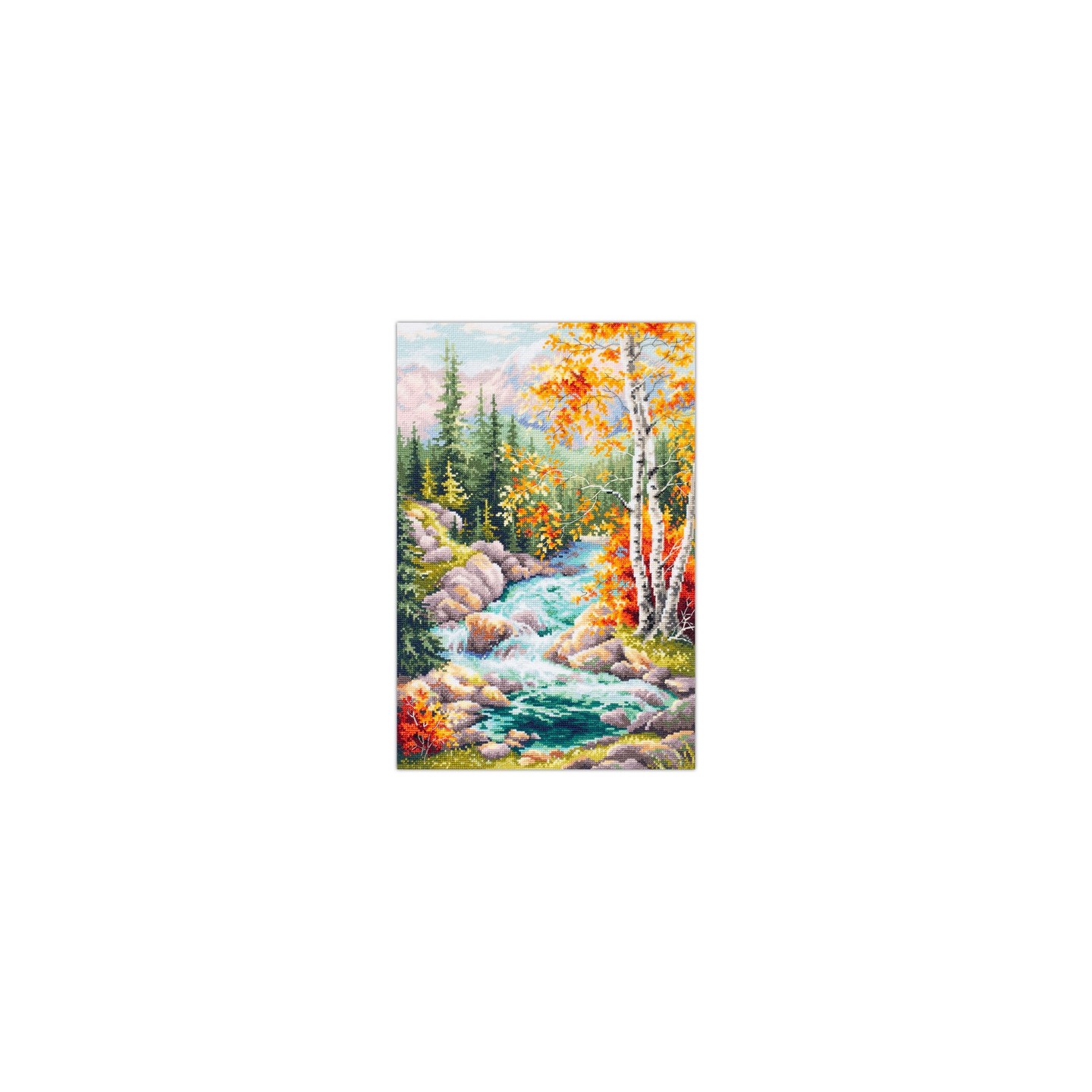 Embroidery kit Mountain Creek