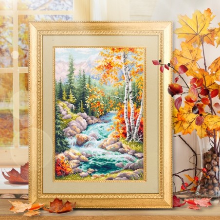 Embroidery kit Mountain Creek
