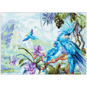 Kit de broderie Monde perdu