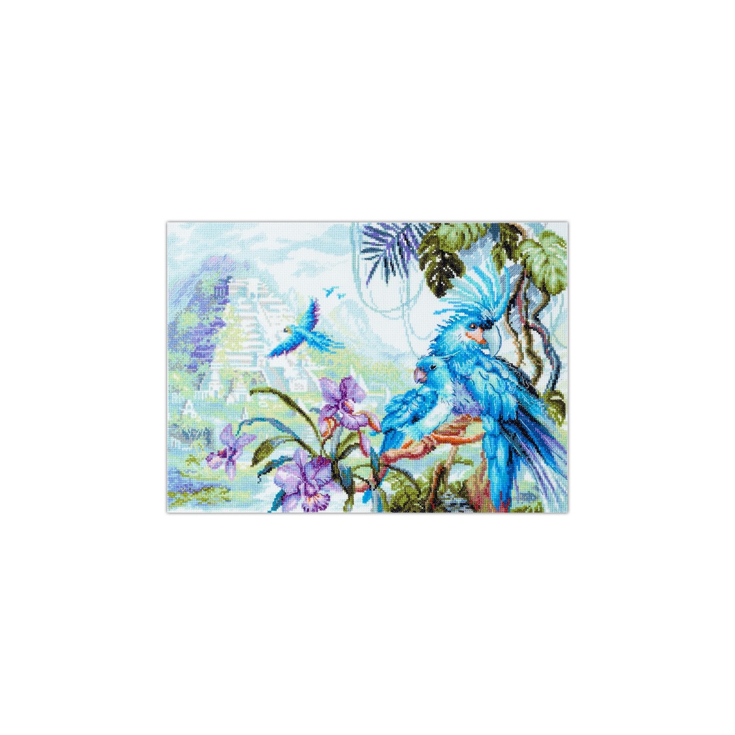 Embroidery kit Lost World