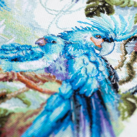 Kit de broderie Monde perdu