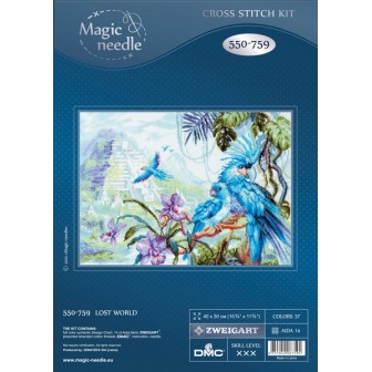 Embroidery kit Lost World