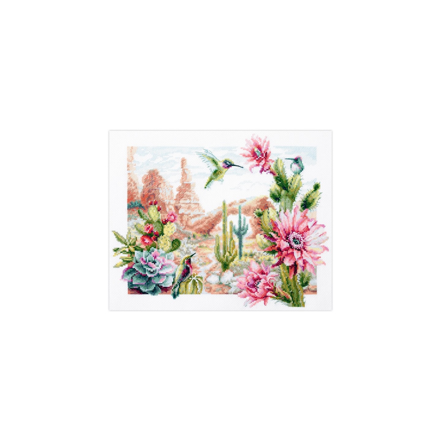 Kit de broderie Fleurs du Far West