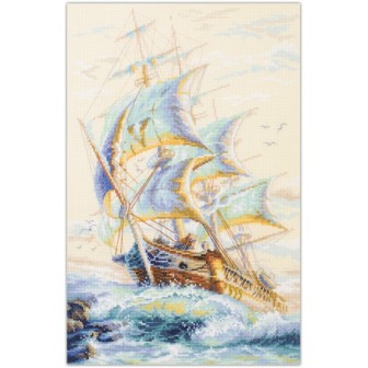 Embroidery kit Wind of Luck