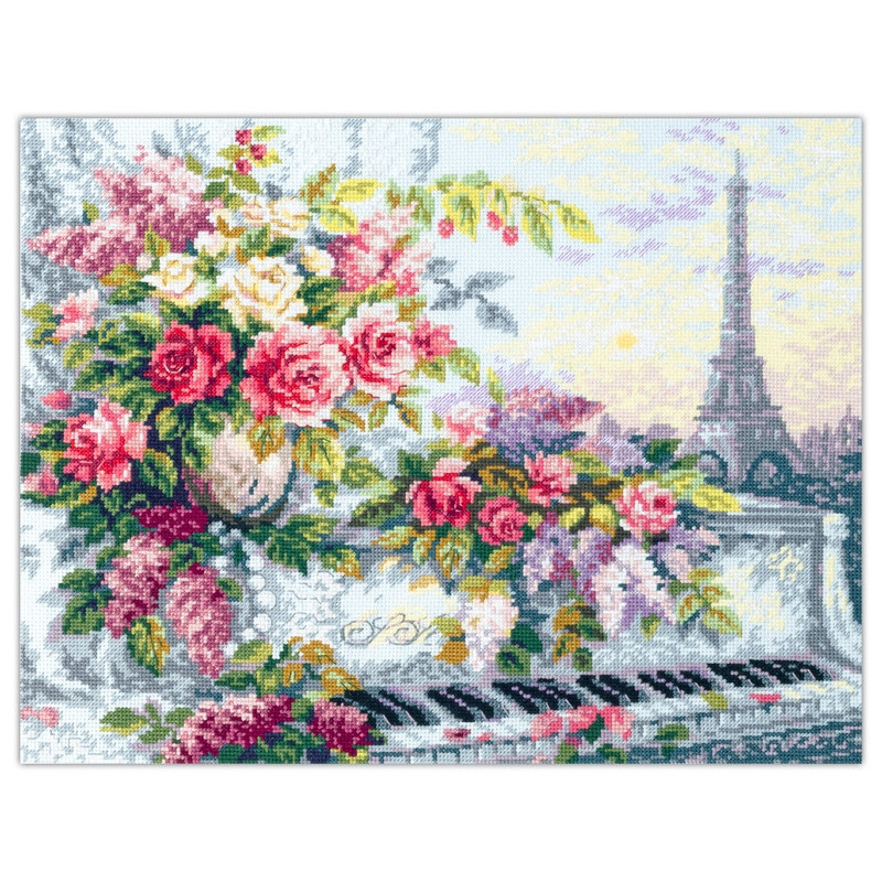 Embroidery kit Melodies of Paris Embroidery kit Melodies of Paris