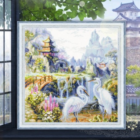 Stickset Schönen Morgen