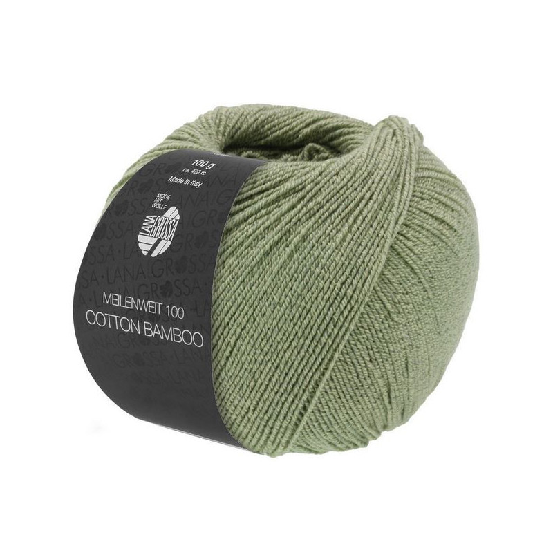 Lana Grossa Meilenweit 100 cotton bamboo 25