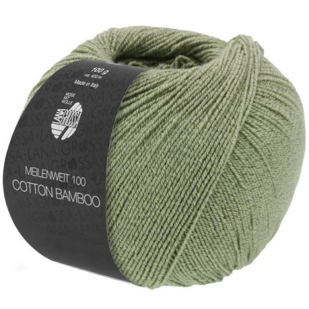 Lana Grossa Meilenweit 100 cotton bamboo 25