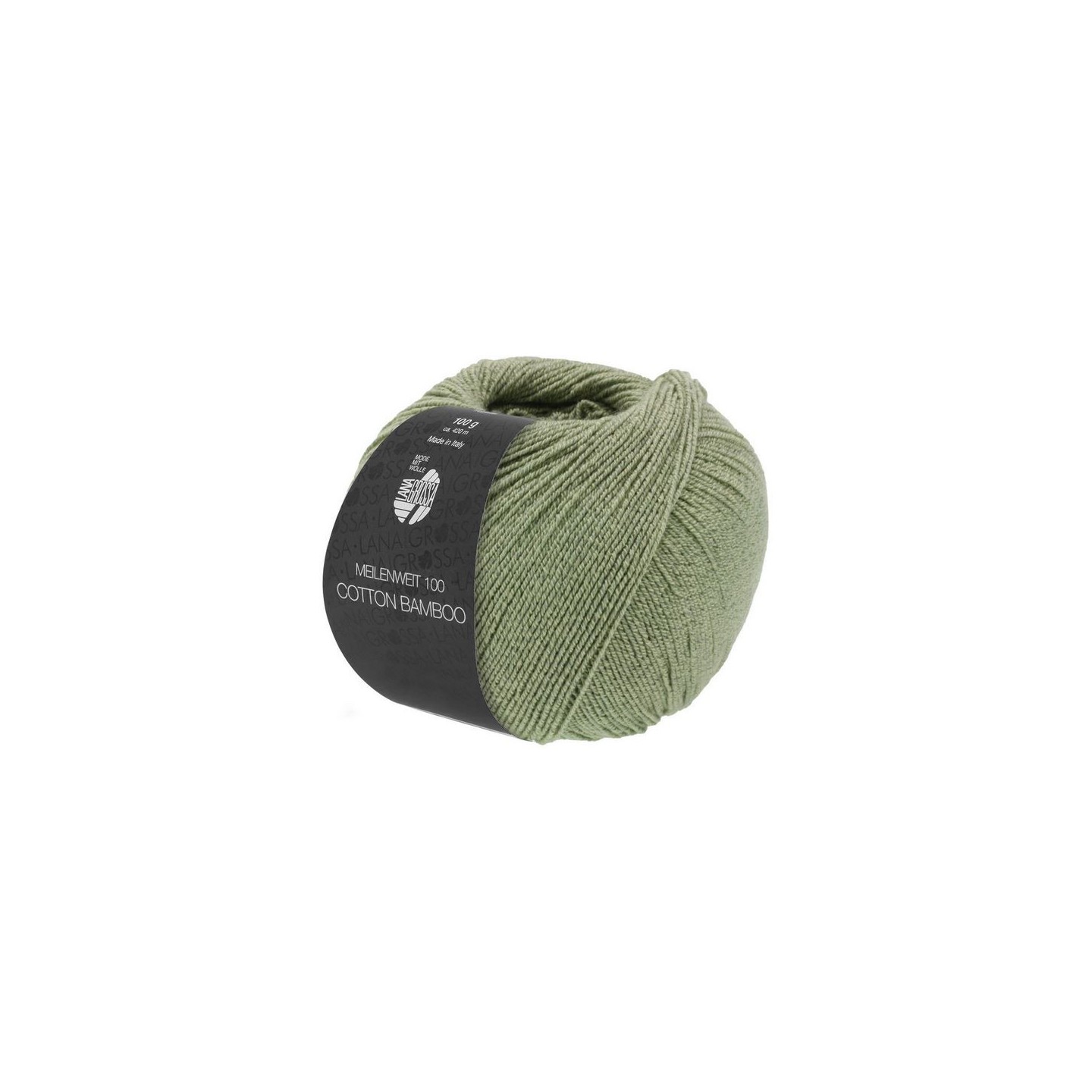 Lana Grossa Meilenweit 100 cotton bamboo 25