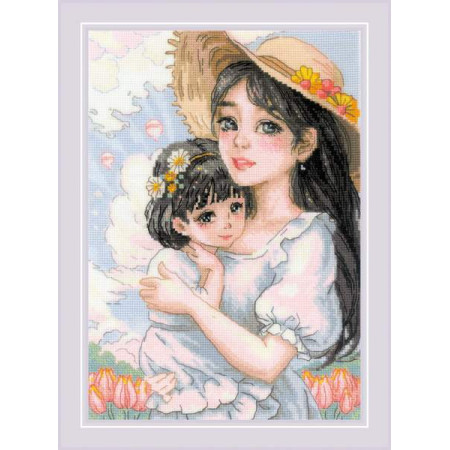 Riolis Embroidery kit Tender Love