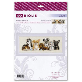 Riolis Borduurpakket Puppy's