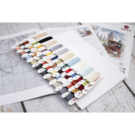 Embroidery kit Carriage Ride
