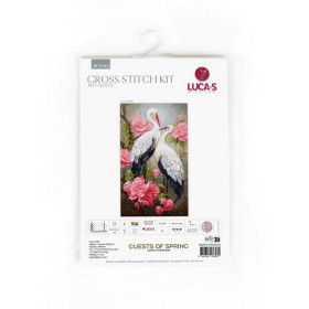 Luca-S Kit de broderie Les invités du printemps