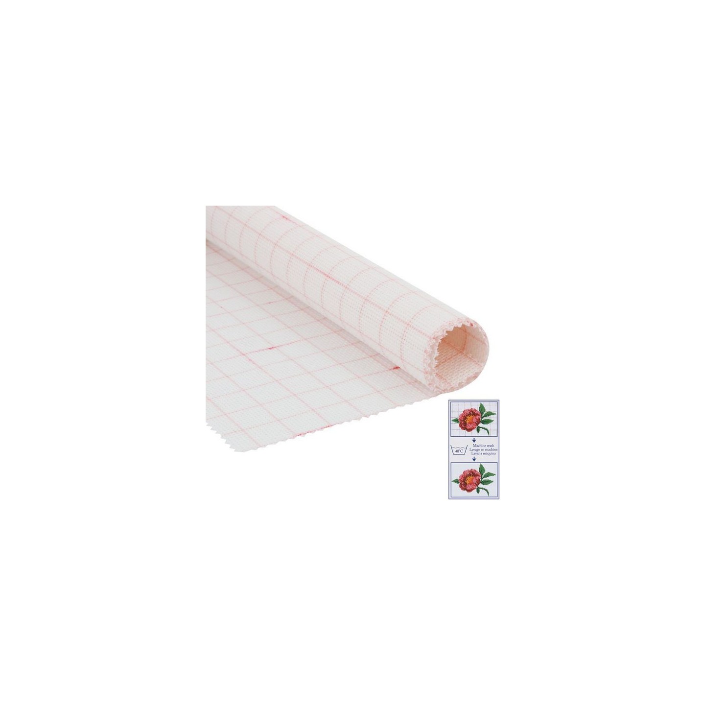 DMC Aida fabric Magic 14 blanc