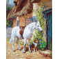 Kit de broderie Près du chalet Kit de broderie Près du chalet